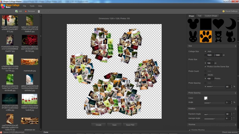 automatic photo collage maker mac